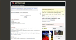 Desktop Screenshot of granadosource.blogspot.com