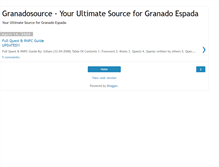Tablet Screenshot of granadosource.blogspot.com