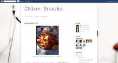 Desktop Screenshot of chloesnacks.blogspot.com