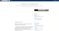 Desktop Screenshot of hobowarsworld.blogspot.com