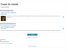 Tablet Screenshot of coupedu-monde.blogspot.com