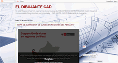 Desktop Screenshot of eldibujantecad.blogspot.com