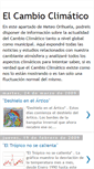 Mobile Screenshot of cambioclimaticometeoorihuela.blogspot.com