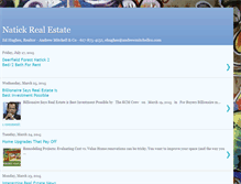 Tablet Screenshot of natick-real-estate.blogspot.com