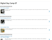 Tablet Screenshot of digitaldaycamp07.blogspot.com