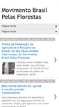 Mobile Screenshot of brasilpelasflorestas.blogspot.com