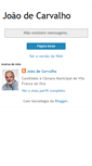 Mobile Screenshot of joaodecarvalho.blogspot.com