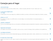 Tablet Screenshot of consejos-para-el-hogar.blogspot.com