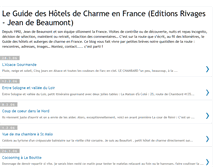 Tablet Screenshot of hotelsdecharme.blogspot.com