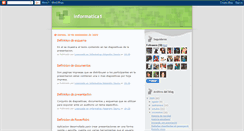 Desktop Screenshot of biuinformatica1.blogspot.com