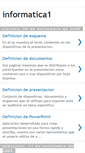 Mobile Screenshot of biuinformatica1.blogspot.com