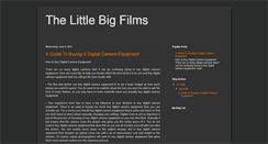 Desktop Screenshot of littlebigfilms.blogspot.com