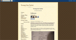 Desktop Screenshot of lincarter.blogspot.com