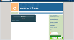 Desktop Screenshot of finanzaedeconomia.blogspot.com