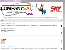 Tablet Screenshot of companysatvivo.blogspot.com