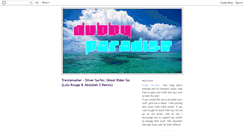 Desktop Screenshot of dubby-paradise.blogspot.com