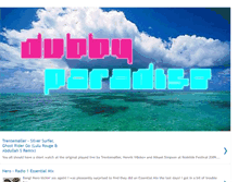 Tablet Screenshot of dubby-paradise.blogspot.com