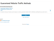 Tablet Screenshot of guaranteed-websitetraffic.blogspot.com