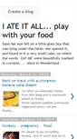 Mobile Screenshot of iateitall.blogspot.com