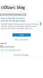 Mobile Screenshot of cl0lzarc.blogspot.com