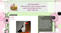 Desktop Screenshot of linda-knittingaddict.blogspot.com