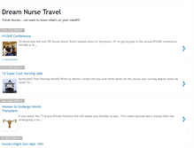 Tablet Screenshot of dreamnursetravel.blogspot.com