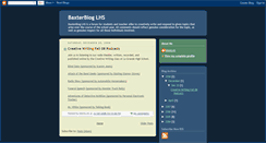 Desktop Screenshot of baxterbloglhs.blogspot.com
