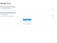 Tablet Screenshot of hondacivicmania.blogspot.com