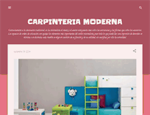 Tablet Screenshot of carpinteriamodernaminimalista.blogspot.com