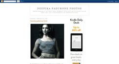 Desktop Screenshot of deepikapadukone3.blogspot.com