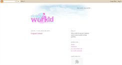 Desktop Screenshot of eledes-workld.blogspot.com