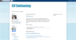 Desktop Screenshot of cvswim.blogspot.com