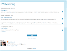 Tablet Screenshot of cvswim.blogspot.com
