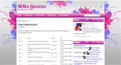 Desktop Screenshot of mimosliterarios.blogspot.com