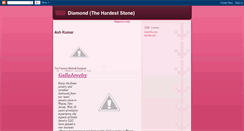 Desktop Screenshot of diamondthehardeststone.blogspot.com