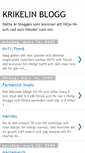 Mobile Screenshot of krikelinblogg.blogspot.com