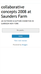 Mobile Screenshot of collaborativeconcepts2008.blogspot.com