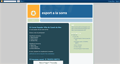 Desktop Screenshot of esportalasorra.blogspot.com