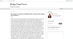 Desktop Screenshot of hedge-fund-news.blogspot.com