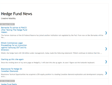 Tablet Screenshot of hedge-fund-news.blogspot.com