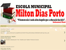 Tablet Screenshot of escolamiltondiasporto.blogspot.com