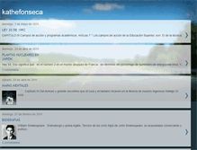 Tablet Screenshot of kathefonseca.blogspot.com