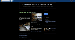 Desktop Screenshot of eastside-dodge-calgary.blogspot.com