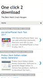 Mobile Screenshot of oneclick2download.blogspot.com