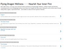 Tablet Screenshot of flyingdragonwellness.blogspot.com