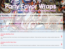 Tablet Screenshot of partyfavorwraps.blogspot.com