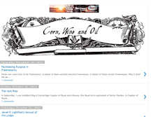 Tablet Screenshot of cornwineoil.blogspot.com