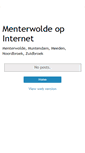 Mobile Screenshot of menterwoldelokaal.blogspot.com