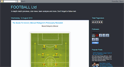 Desktop Screenshot of justanotherfootballblog.blogspot.com