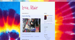 Desktop Screenshot of lovecommablair.blogspot.com